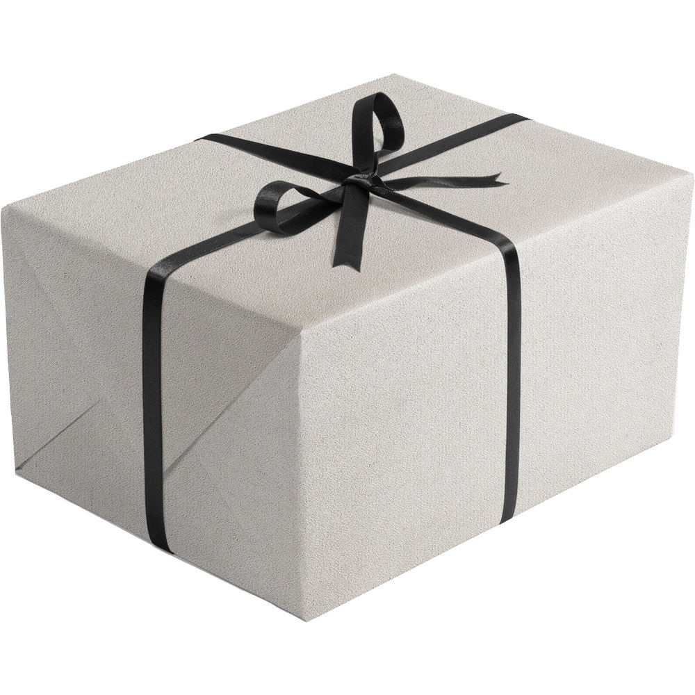 Matte Black Gift Wrap | Present Paper, 1/2 Ream 417 ft x 24 in