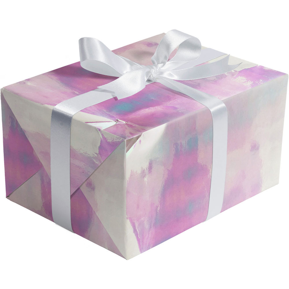 Iridescent Laminated Gift Wrap | Present Paper, 1/2 Ream 417 ft x 30 in