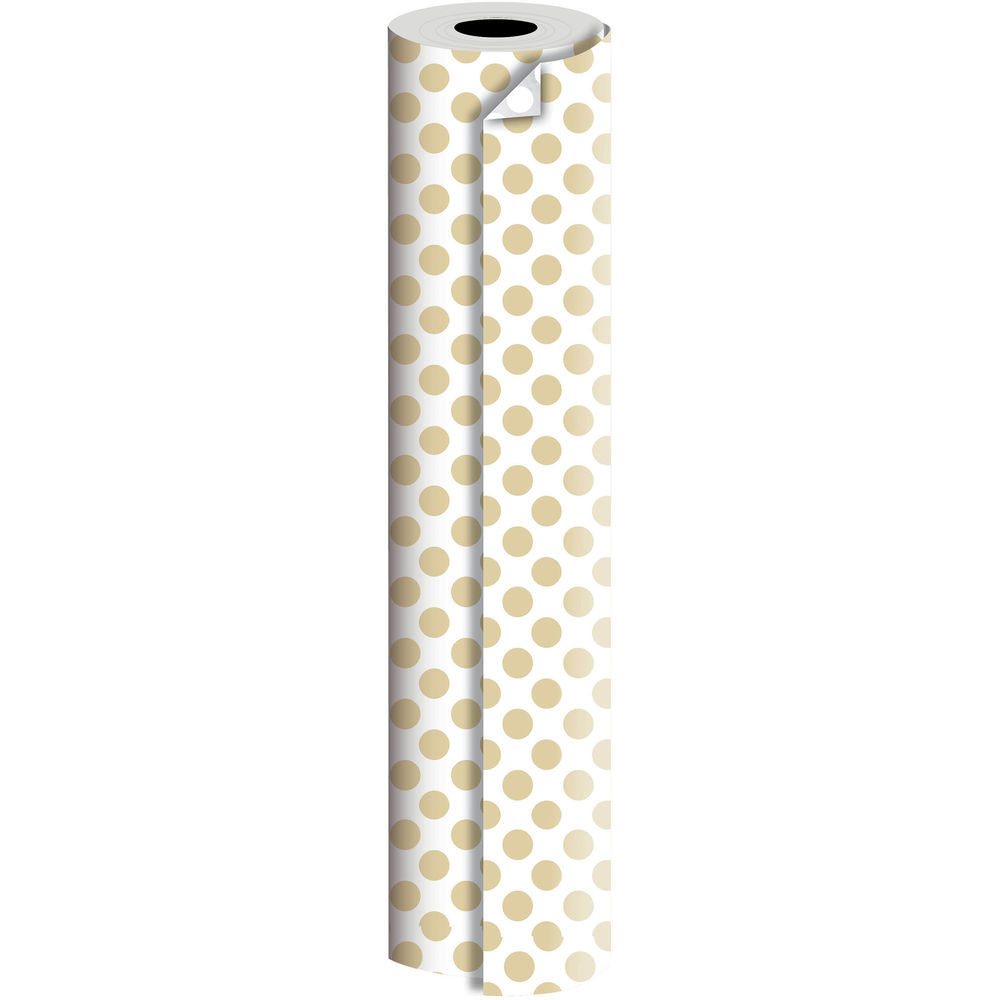 Metallic Silver Gift Wrap | Present Paper, 1/2 Ream 417 ft x 30 in