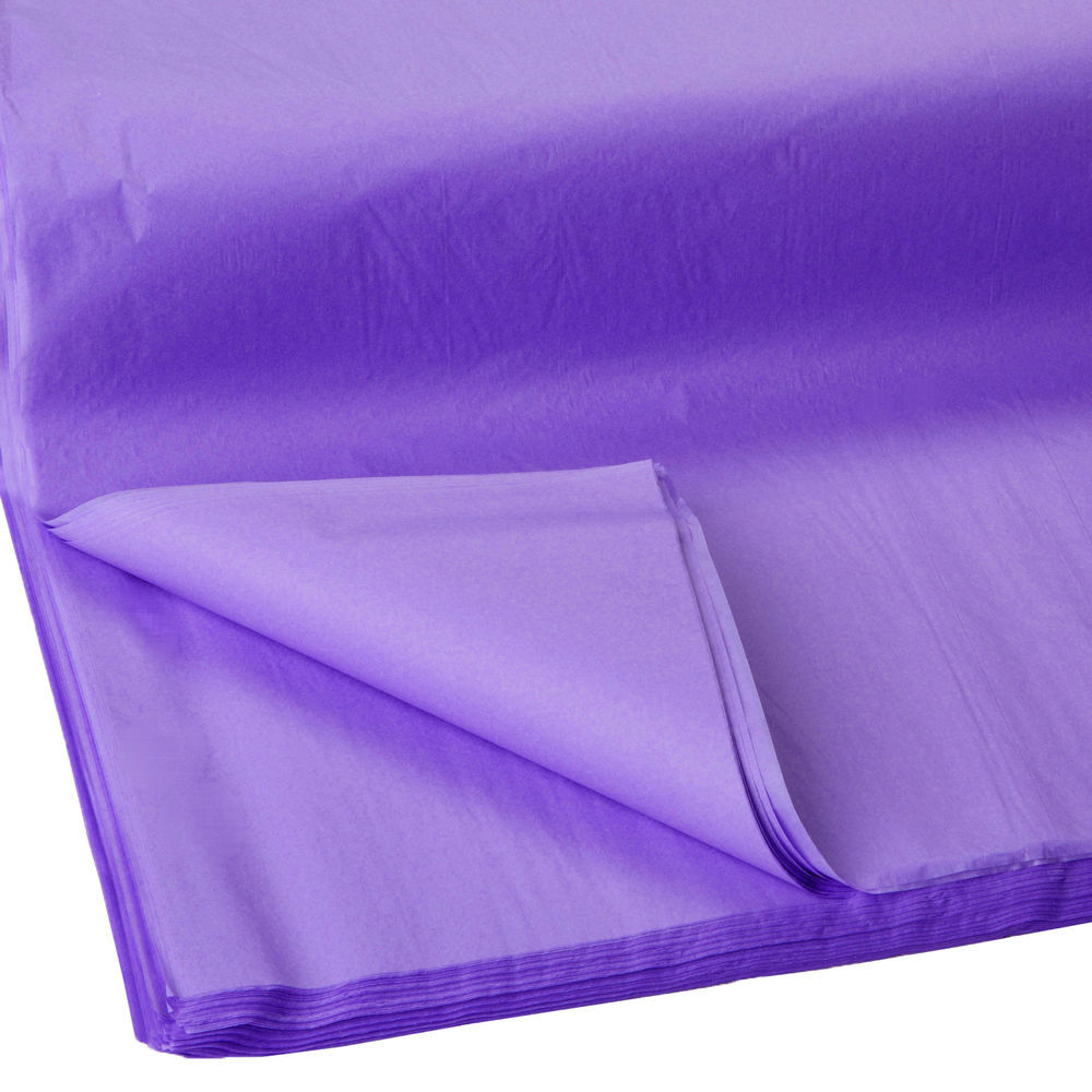 Jillson & Roberts Gift Tissue 20 inch x 30 inch, Purple (480 Sheets)