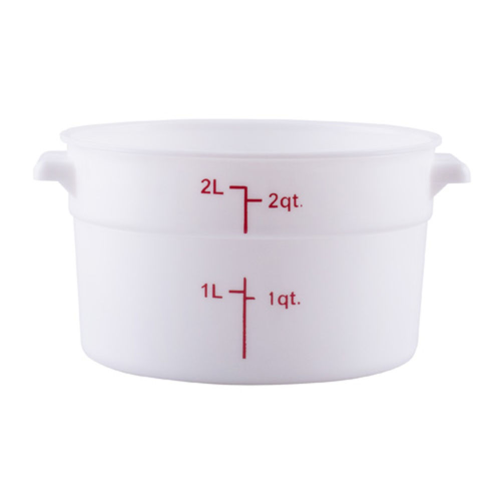CenPro 29A055 Round Food Storage Container 12 Qt. Capacity Translucent