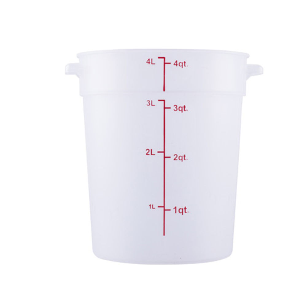 CenPro 29A055 Round Food Storage Container 12 Qt. Capacity Translucent