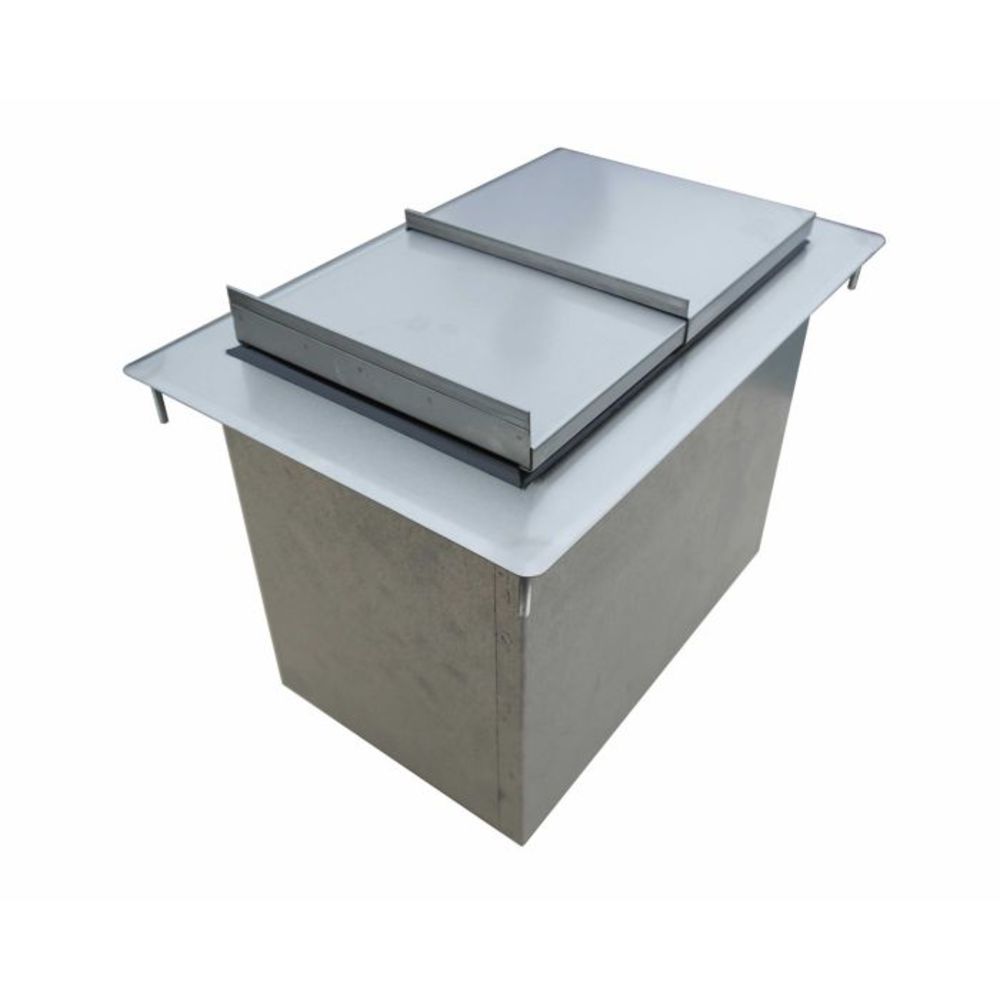 Kratos 32L-002 18x24 Drop-In Ice Bin with Slide Cover