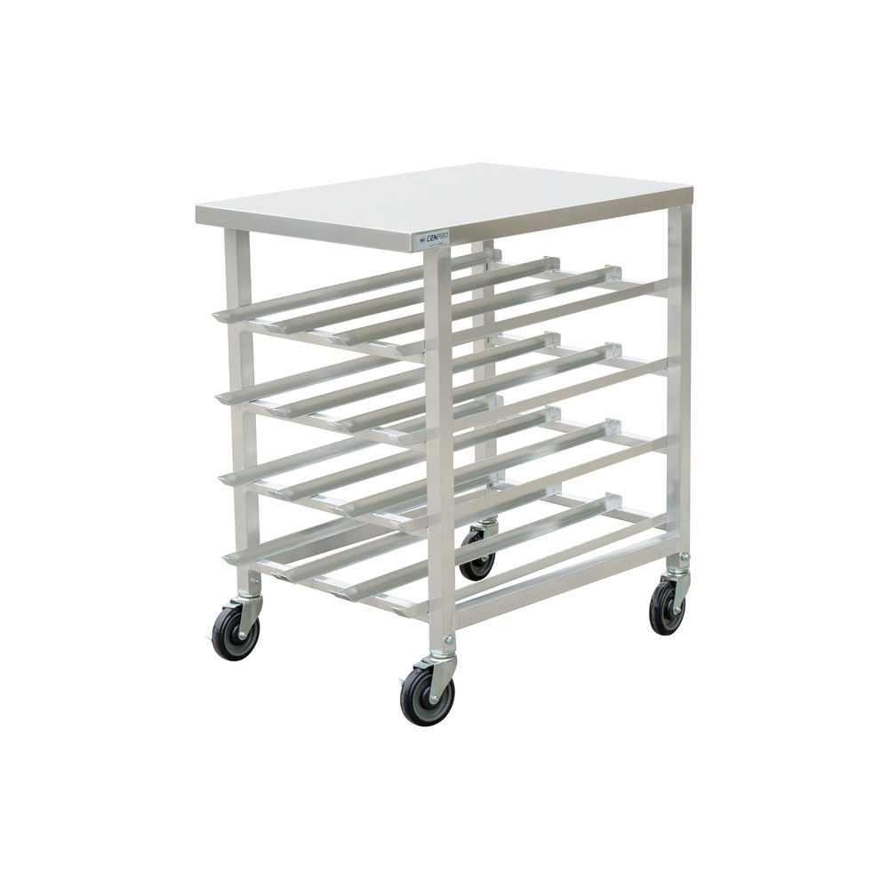 CenPro MOBILE CAN RACK, FULL SIZE FULLY WELDED, FITS #5/10 CANS