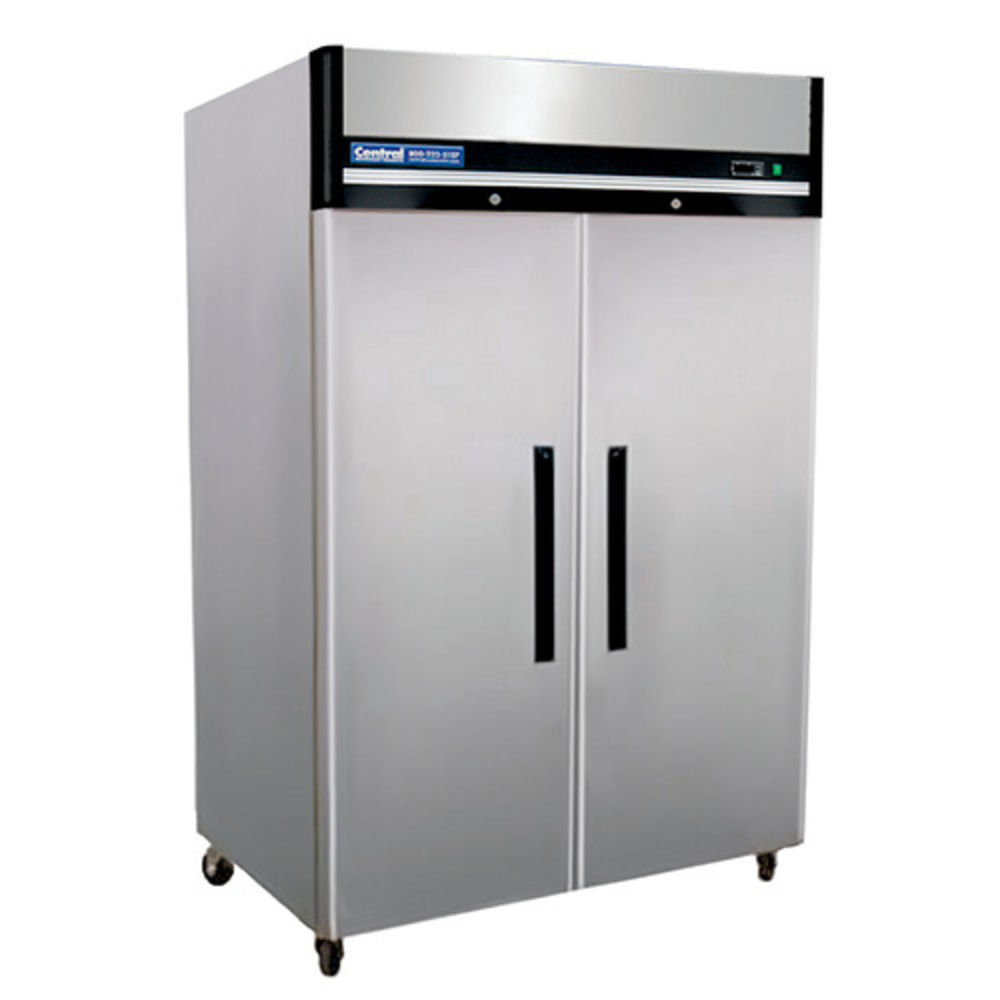 Hubert® 49 Cu Ft 2 Door Reach In Freezer 54l X 32 7 8w X 82 5 16h