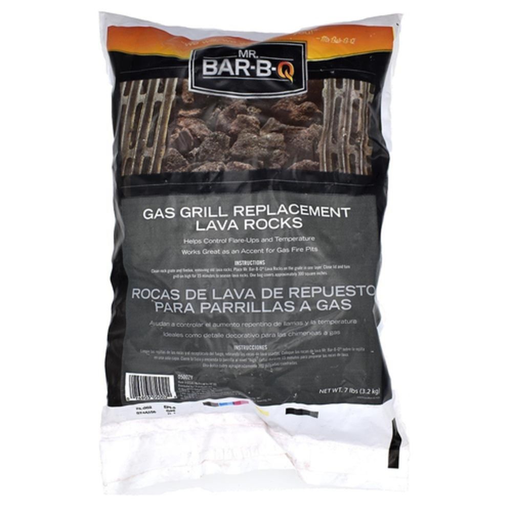 Chef Master Natural Lava Rock Bagged Replacement Volcanic Rock For