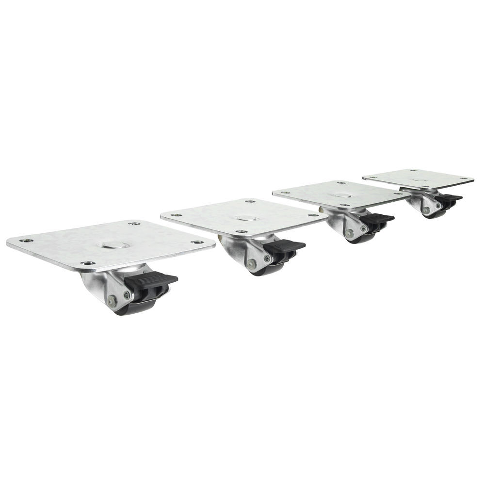 Krowne 11/4" Square Post Shelving Caster With 5" Wheel (Set Of 4)