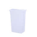 Spandex (Slim Jim) 23 Gallon Trash Can Cover in White