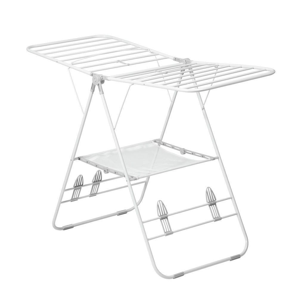 HoneyCanDo Metal Folding Drying Rack, XFrame Design