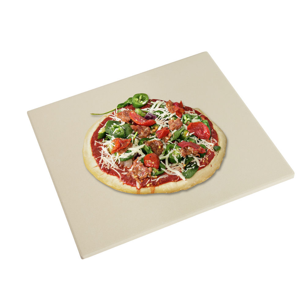 HoneyCanDo 14x16inch Rectangle Pizza Stone