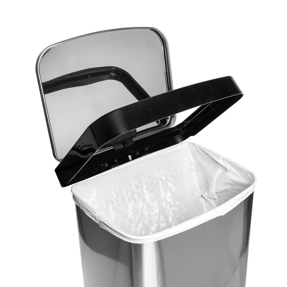 Honey-Can-Do 30L Soft Close Stainless Steel Step Trash Can