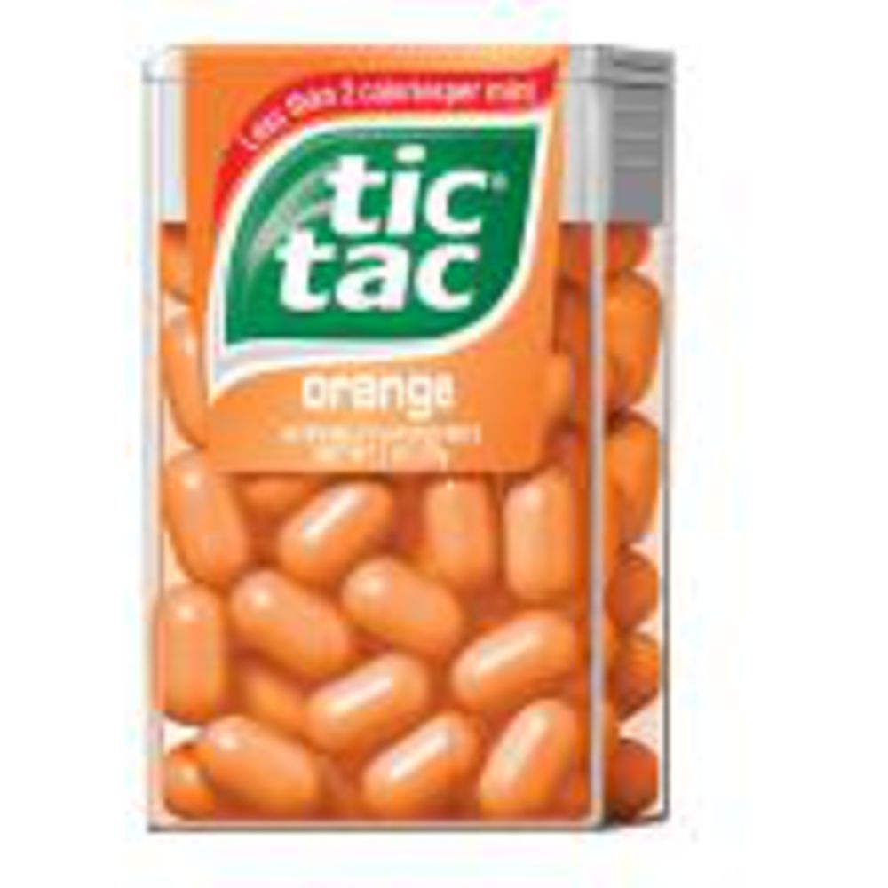 Tic Tac Ferrero Retail Tic Tac Candy Big Pack Orange 1 Ounce 12 Per Pack 24 Packs Per Case