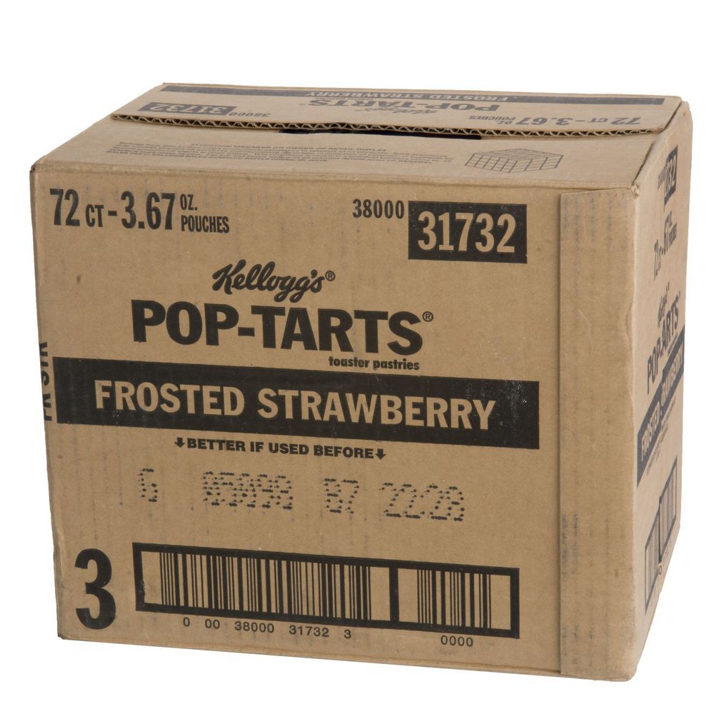 Save on Pop-Tarts Toaster Pastries Frosted Strawberry - 12 ct Order Online  Delivery