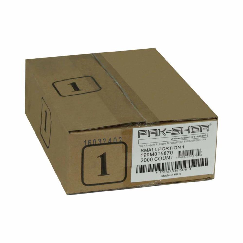 LK Packaging PCMON6507 Printed Portion Control Food Storage Bags - 7