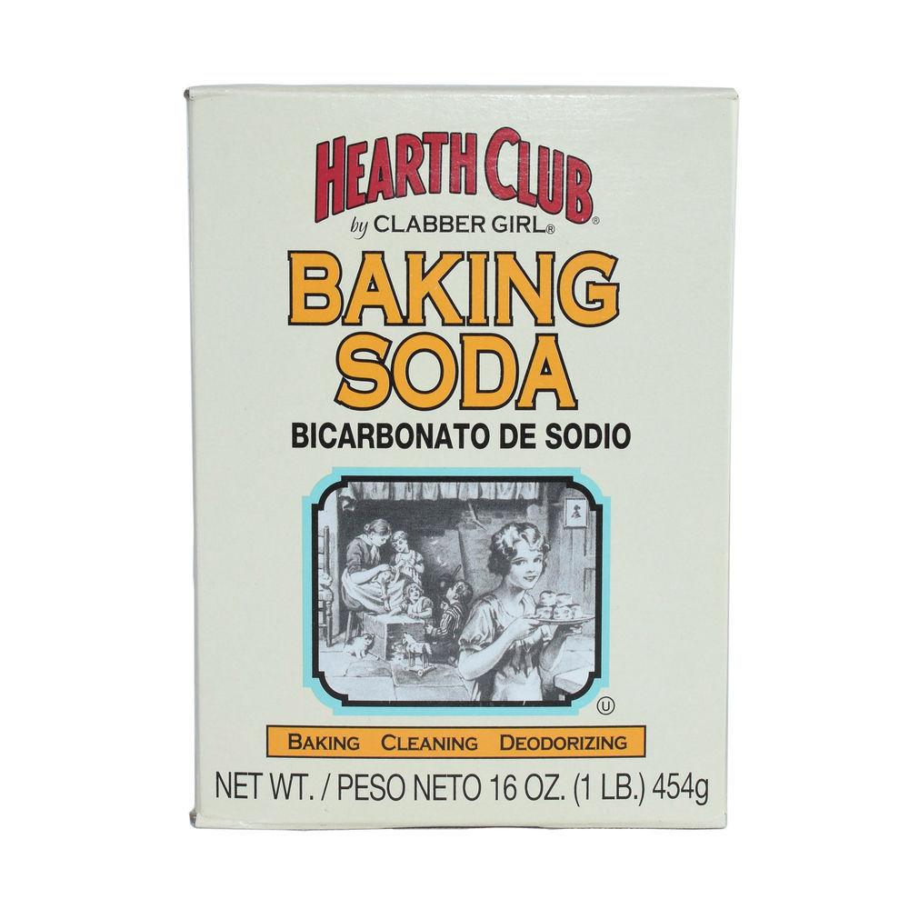 HEARTH CLUB CLABBER GIRL-24-1 lb. (16 oz) Hearth Club Baking Soda-#00750