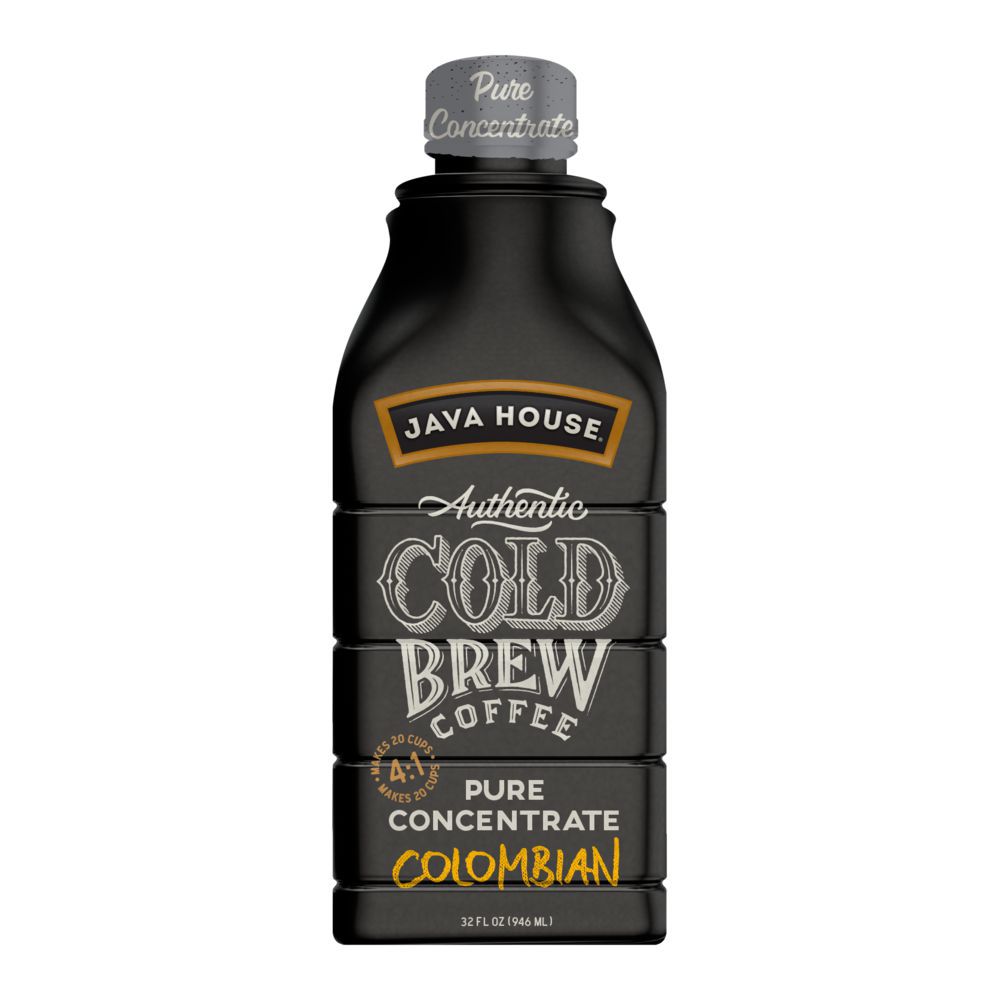 Java House Pure Black Cold Brew Coffee 8 fl. oz. - 24/Case
