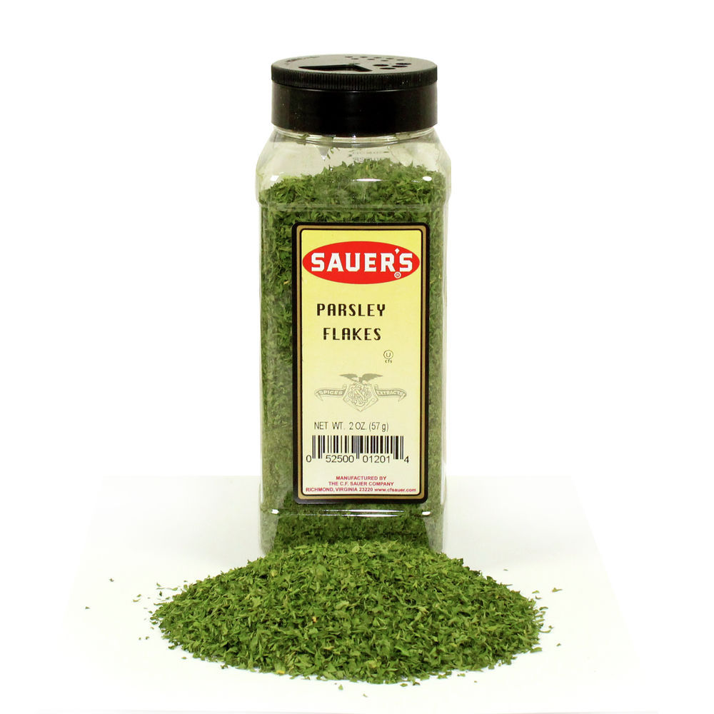 SAUER C.F SAUER COMPANY-Sauer Parsley Flakes 2 Ounce Bottle - 6