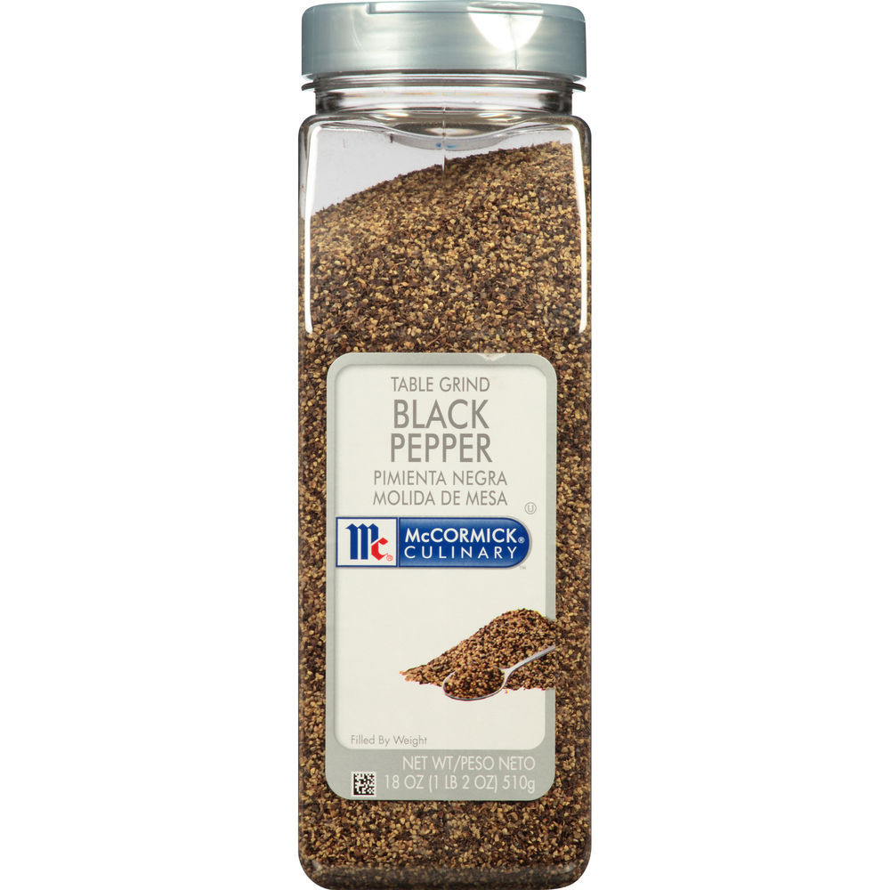 McCormick Culinary Table Grind Black Pepper Case