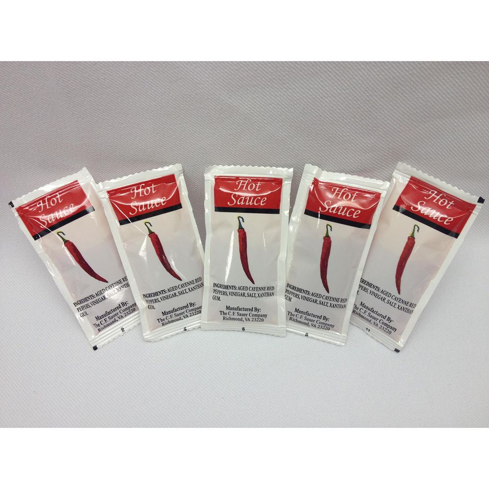 SAUER C.F SAUER COMPANYSauer Hot Sauce 7 Gram Pouch 200 per Case06317