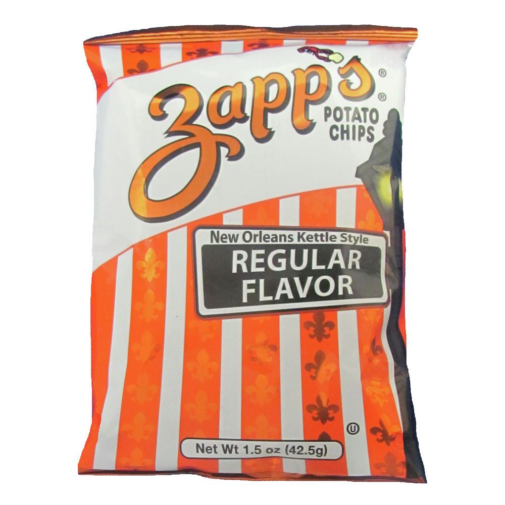 Zapp S Potato Chips Utz Quality Foods Zapps Regular 1 5 Oz Pk 30 6069