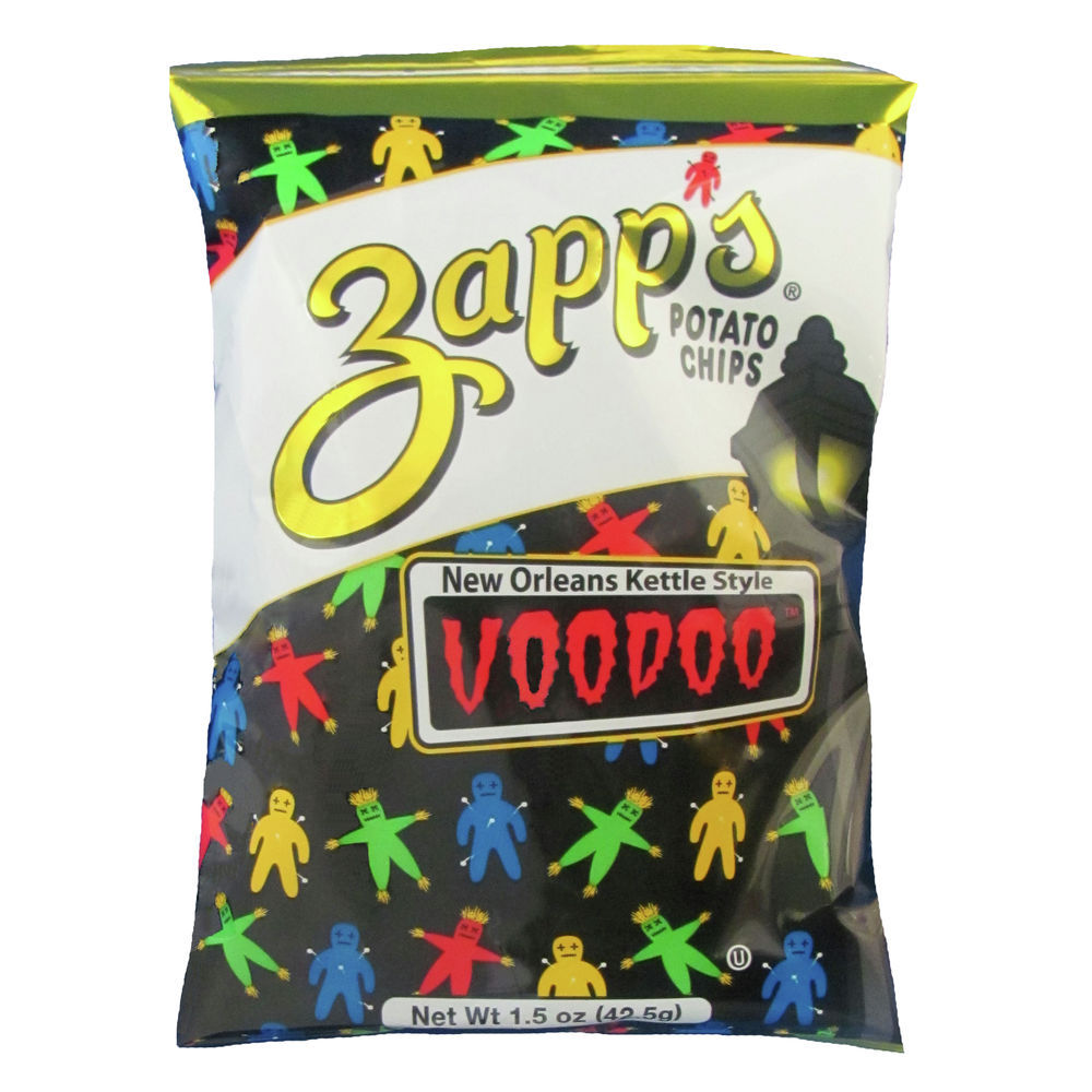 ZAPP'S POTATO CHIPS UTZ QUALITY FOODSZapps Voodoo Heat 1.5 oz pk 606074