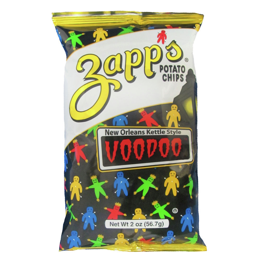 ZAPP'S POTATO CHIPS UTZ QUALITY FOODSZapps Voodoo Heat 1.5 oz pk 606074