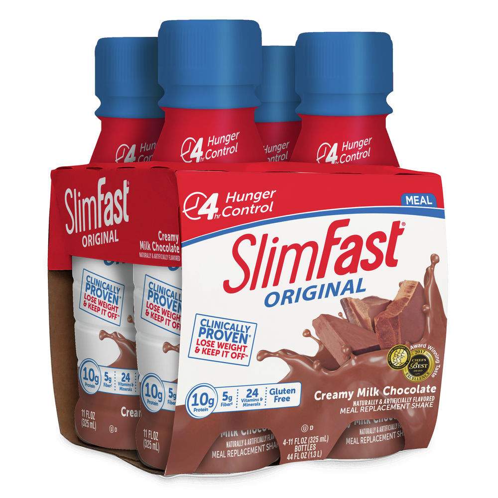  SlimFast Keto Meal Replacement Shake, Creamy Milk