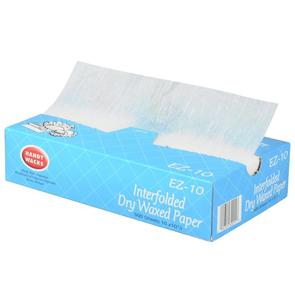 Deli Dry Wax Interfolded 12x10.75 - Handy Wacks