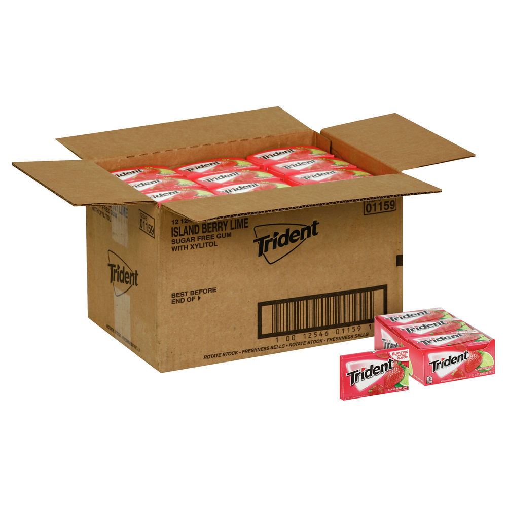 TRIDENT MONDELEZ-14PC TRIDENT ILBRYLIME 12X12-#01159