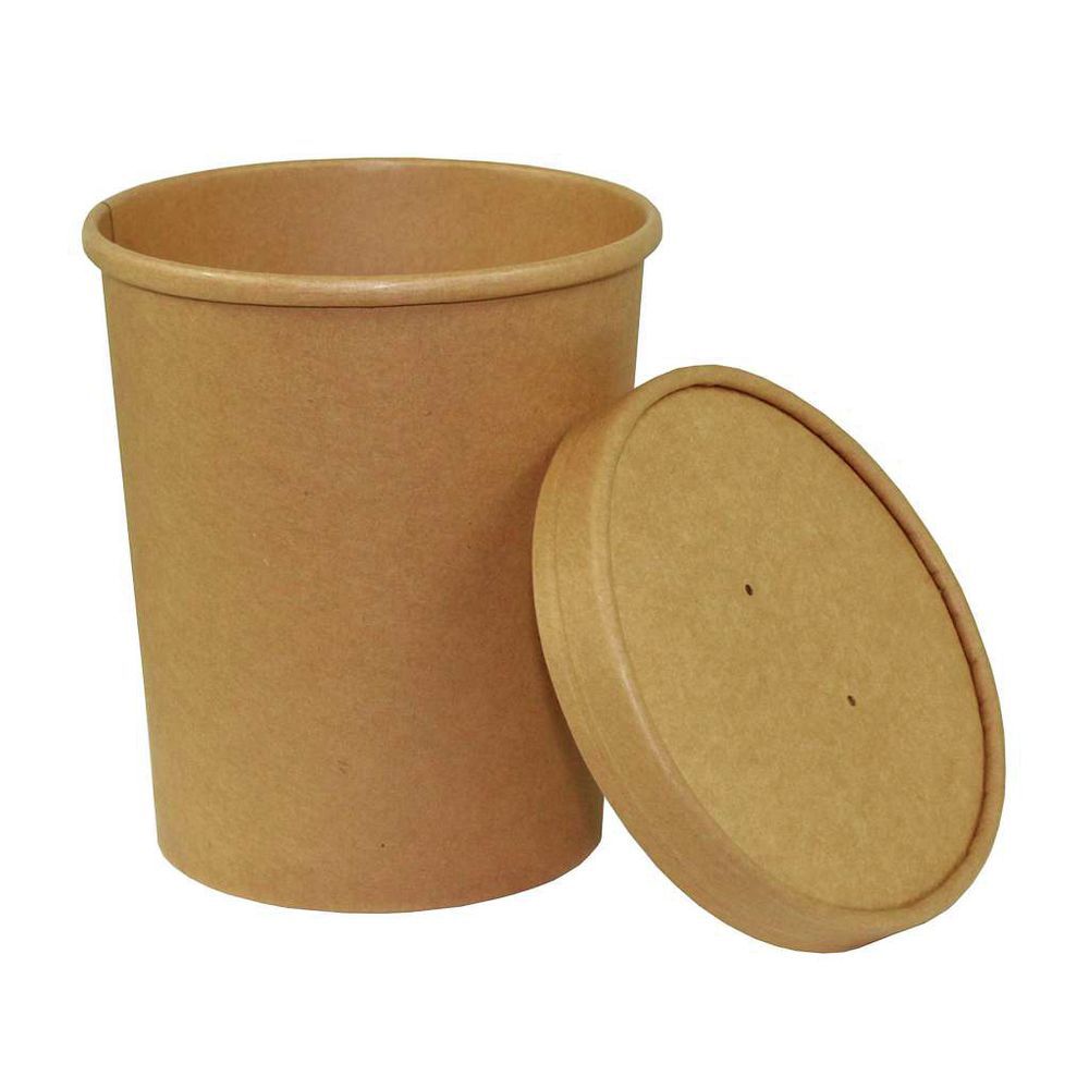Planet+ Compostable Lid for 12/16/32 oz Food Containers