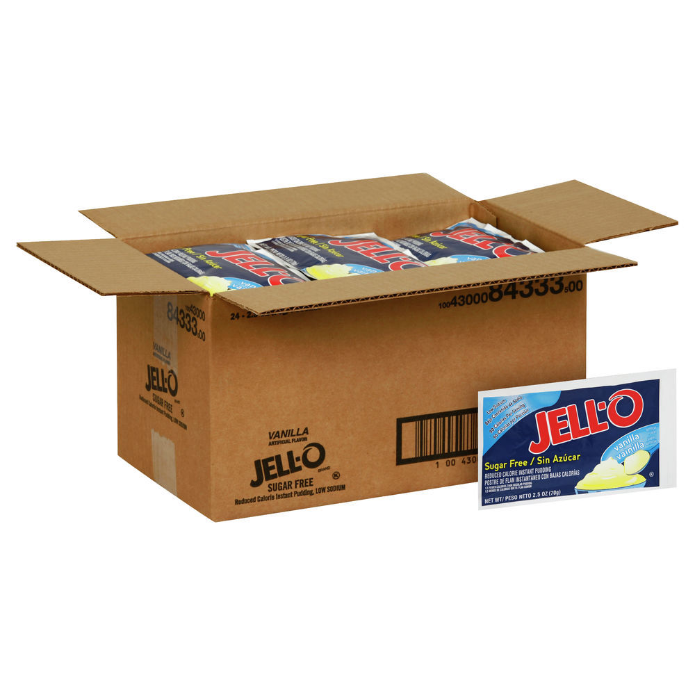JELLO THE KRAFT HEINZ COMPANYPUDDING JELLO SUGAR/FAT FREE INSTANT
