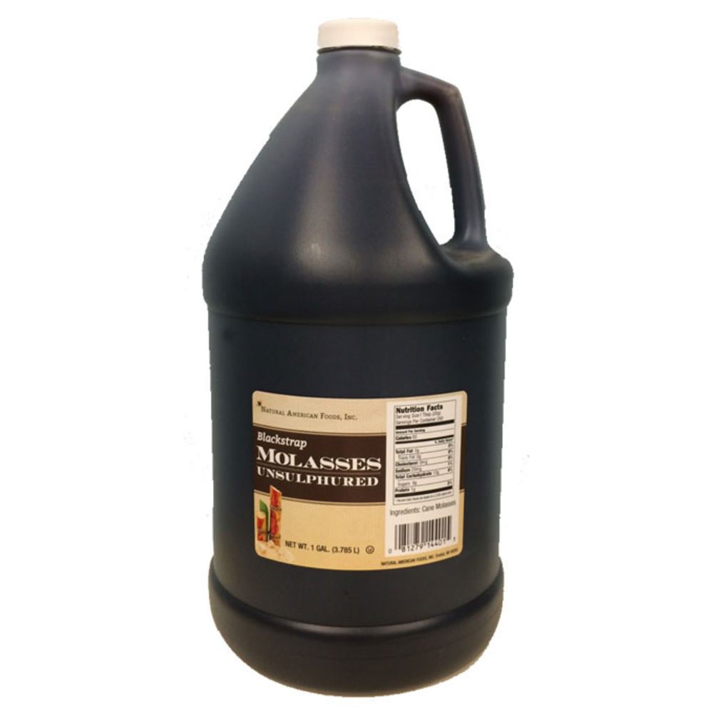 NATURAL AMERICAN FOODS SWEET HARVEST FOODS4/1 GAL BLACKSTRAP MOLASSESF440