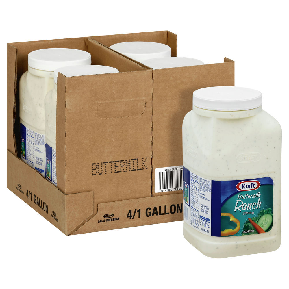 KRAFT THE KRAFT HEINZ COMPANYKraft Buttermilk Ranch Dressing 1 Gallon
