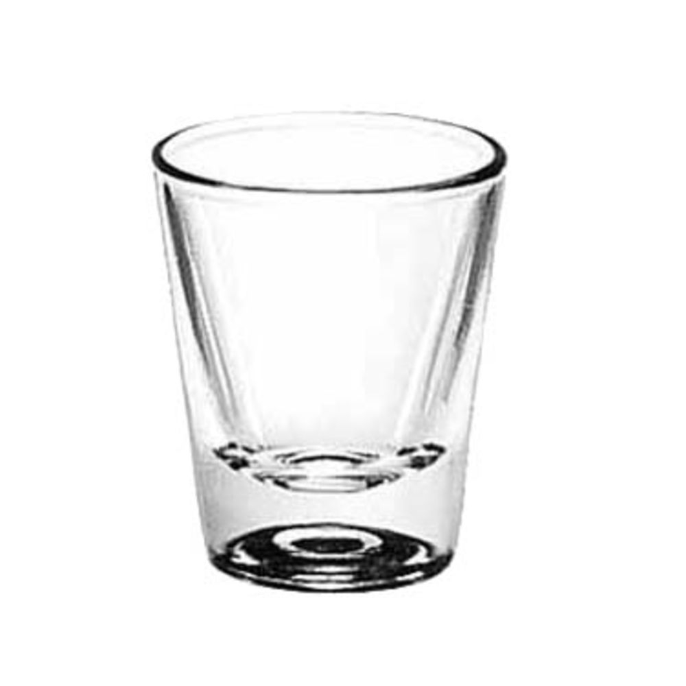 Libbey 5126 2 oz. Fluted Shot Glass - 12/Pack