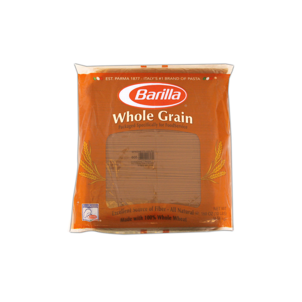 BARILLA-Spaghetti 100% Whole Grain Barilla 160oz 2 Pack USA-#1000013340