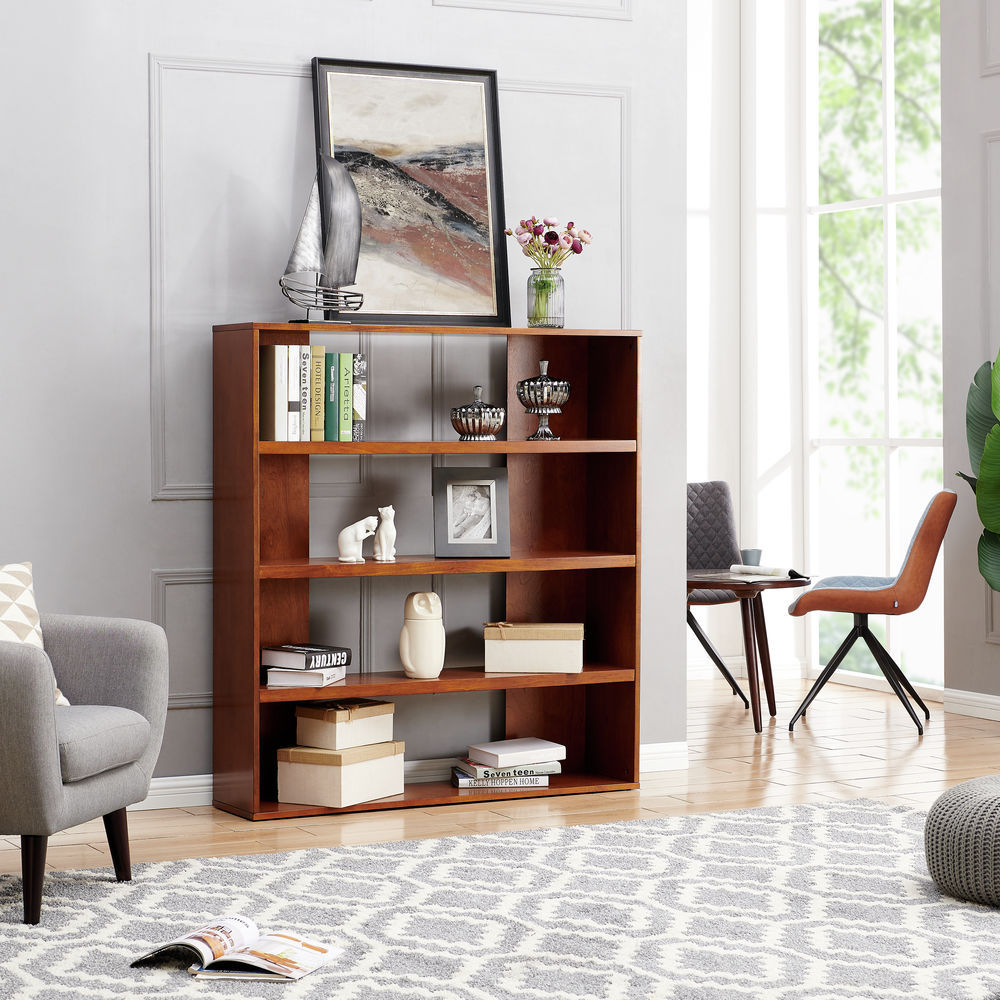 Southern Enterprises Olovare Open Back Bookcase