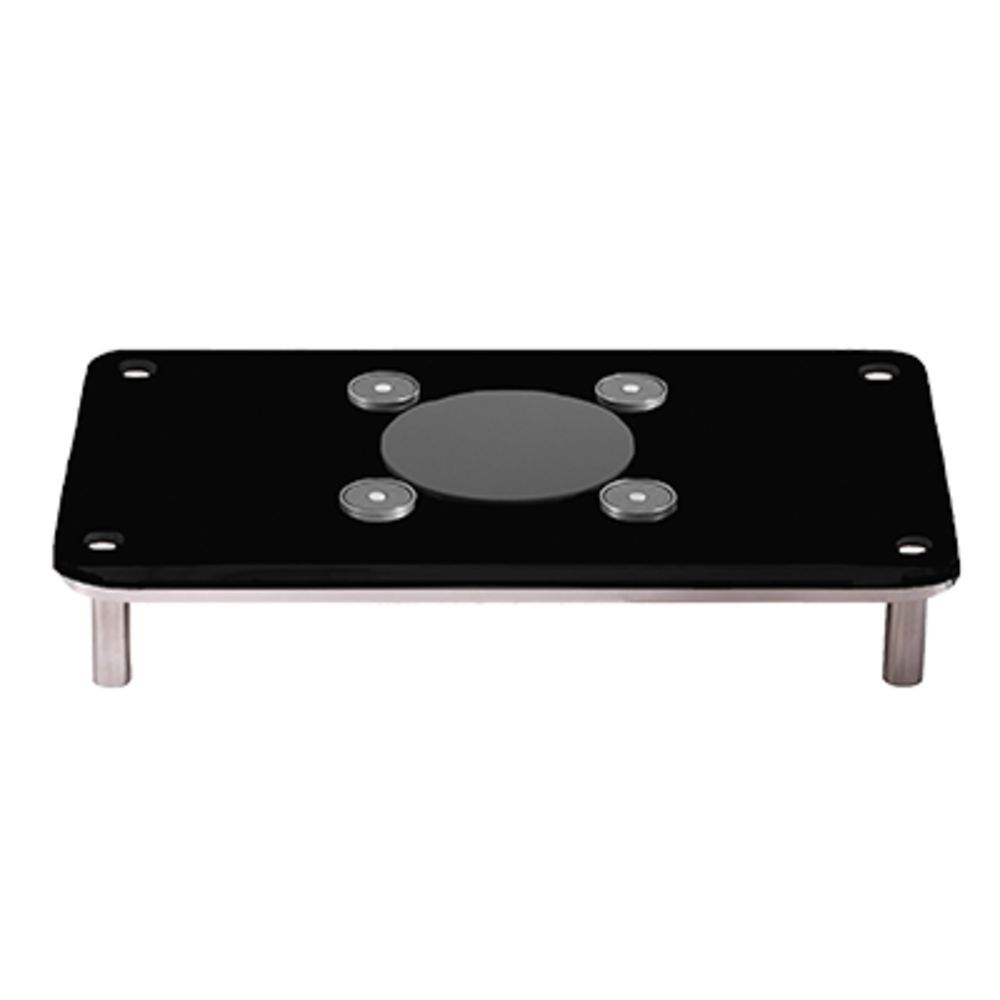 Smart Buffetware Domino Rectangle Induction Platform Set, Black Phenolic