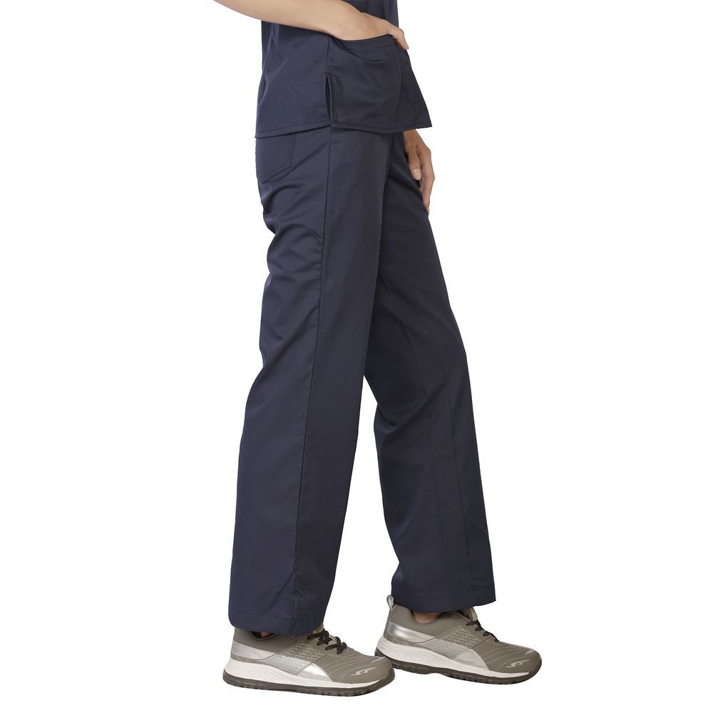 LifeThreads Classic Women s Elastic Back Scrub Scrub Pants Navy X SP