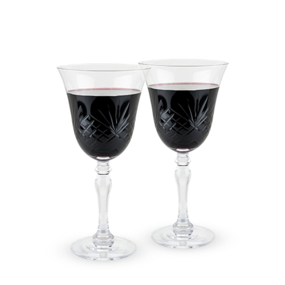 crystal goblets