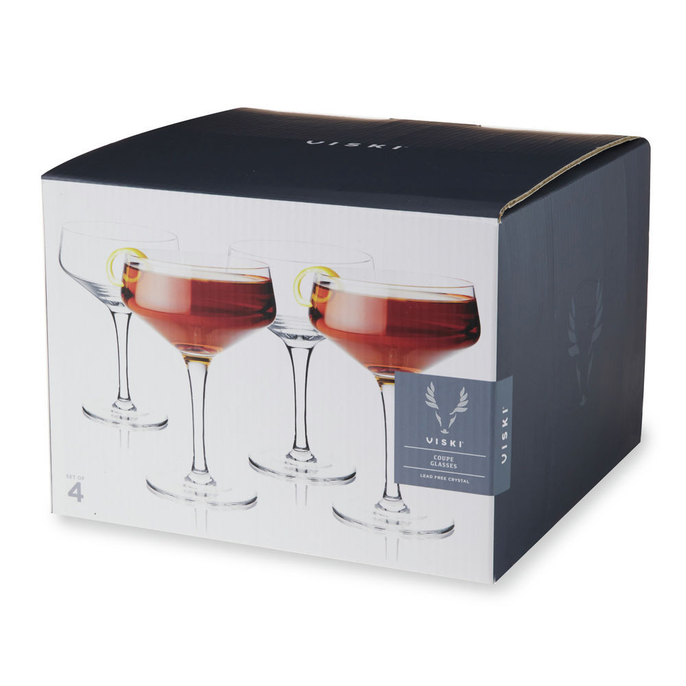 Viski Meridian Martini Glasses Set of 2