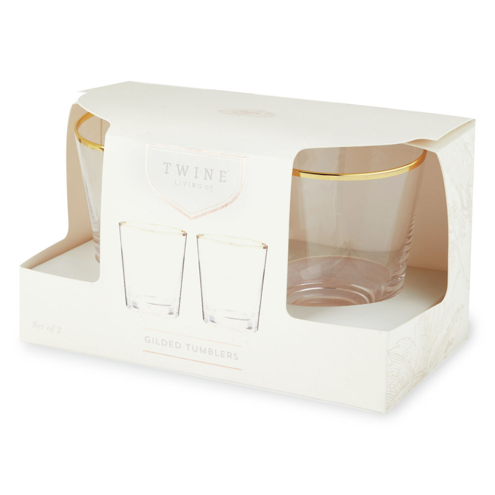 Twine Tulip Stemmed Wine Glass in Amber by Twine Living - 4 per case