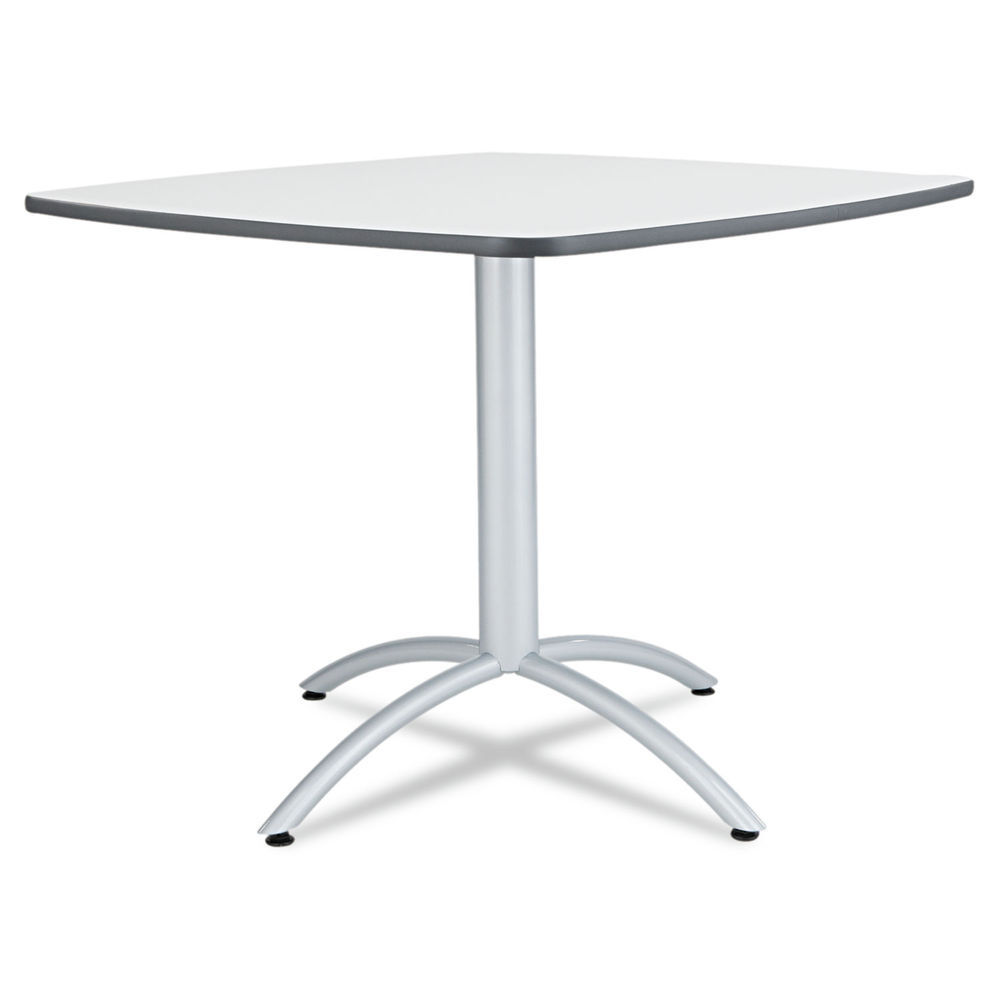 iLand Bistro-Height Table with Contoured Edges, Square, 36 iLand Bistro-Height Table with Contoured Edges, Square, 36