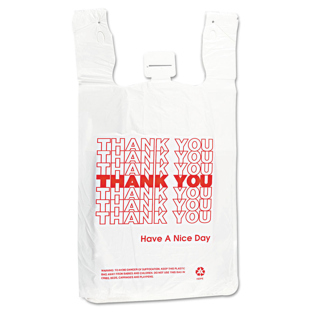 Inteplast Food Bags, 22 qt, 1 mil, 10 x 24, Clear, 500/Carton