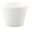 Dart Foam Drink Cups, 32 oz, Tapered Bottom, White, 25/Bag, 20 Bags/Carton  - Mfr Part# 32AJ32