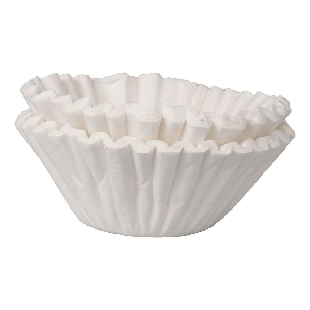 Commercial Coffee Filters, 6 gal Urn Style, Flat Bottom, 36/Cluster, 7 Clusters/Carton Commercial Coffee Filters, 6 gal Urn Style, Flat Bottom, 36/Cluster, 7 Clusters/Carton