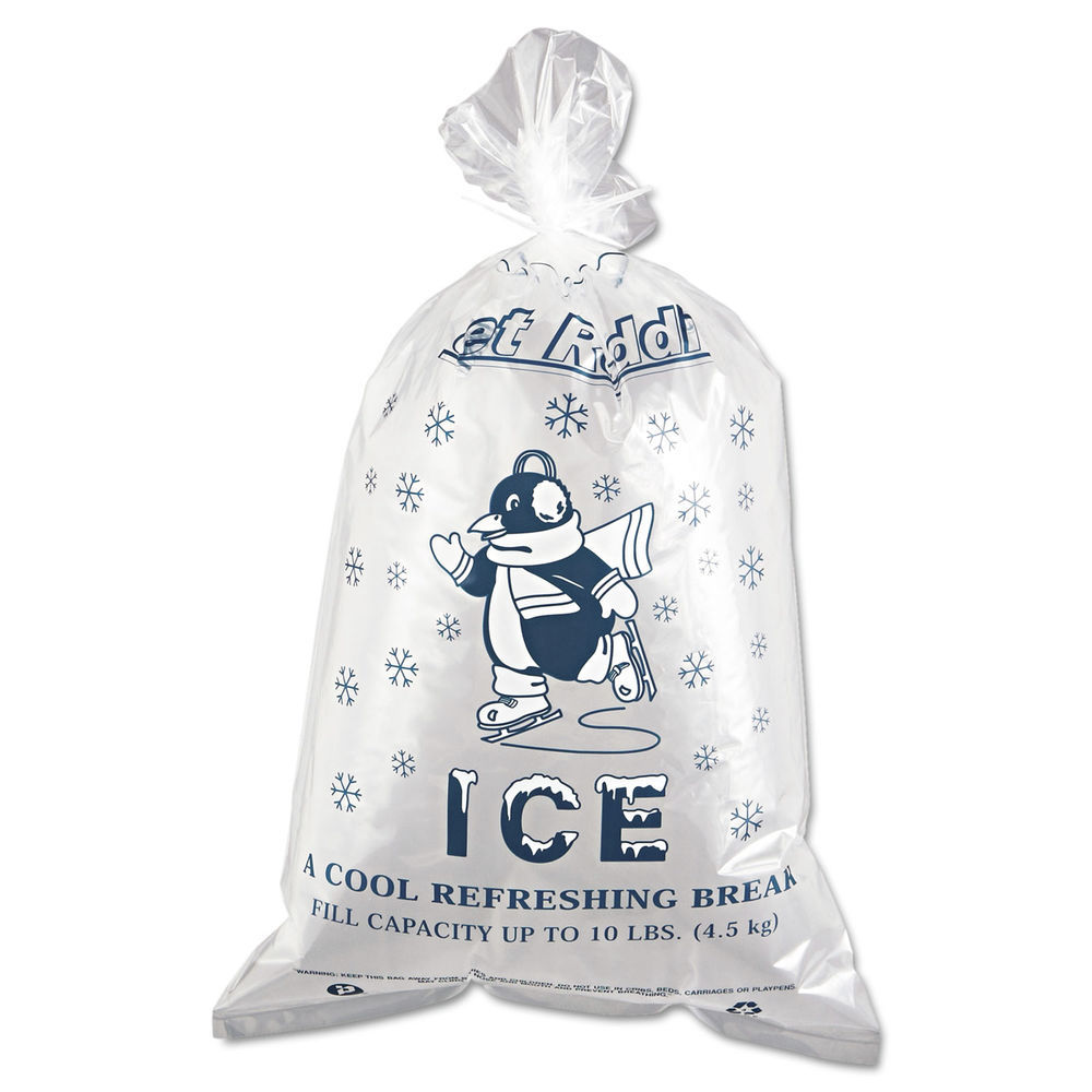 Ice Bags, 1.5 mil, 12 Ice Bags, 1.5 mil, 12