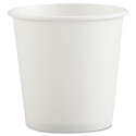 Solo 412WN: Single-Sided Poly Paper Hot Cups, 12 oz, White, 50 / Bag