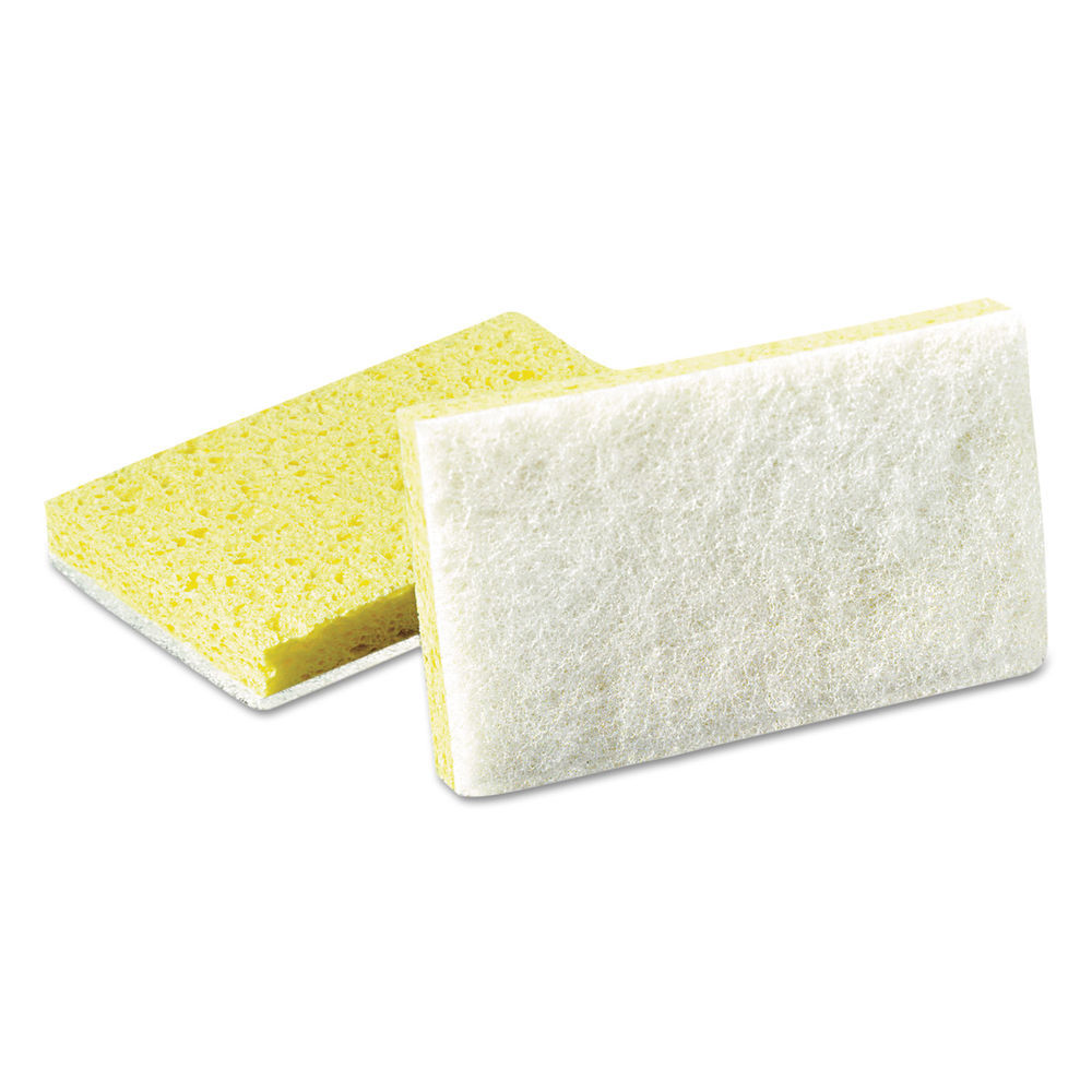 Light-Duty Scrubbing Sponge, #63, 3.6 x 6.1, 0.7 Light-Duty Scrubbing Sponge, #63, 3.6 x 6.1, 0.7