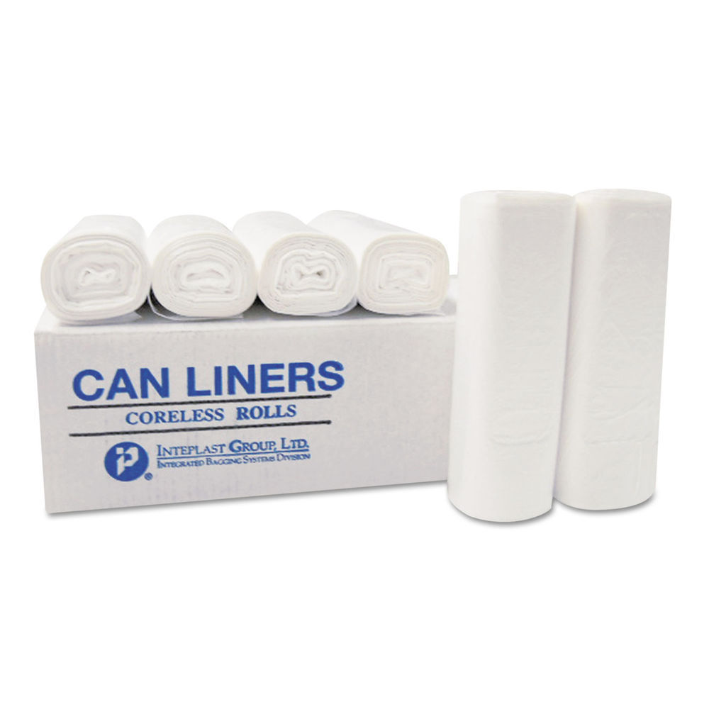 Inteplast Group S303713N High-Density Can Liners, 30 gal, 13 microns