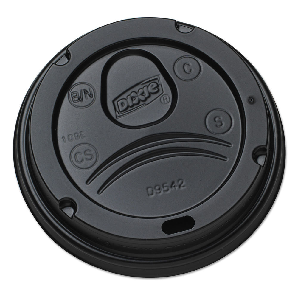 Dixie PerfecTouch 16 oz. Hot Cups and Dixie Dome Plastic Hot Cup Lids,  50/pack